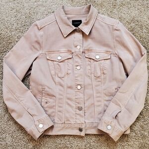 Liverpool Light Pink Jean Jacket Size M